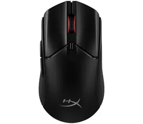 HyperX Pulsefire Haste 2 Bezprzewodowa czarna / Bezprzewodowa mysz do gier / Optyczna / 26000 DPI / 6 przycisków / USB / BT / 2,4 GHz