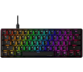 HyperX Alloy Origins 60 Czarny / Klawiatura do gier / Mechaniczna / HyperX Red / US / RGB / USB-C