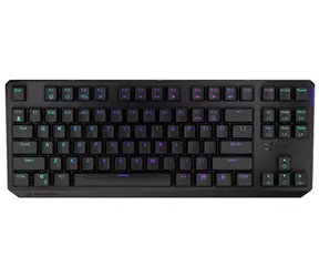 Endorfy Thock TKL CZ Brown Bezprzewodowa czarna / Klawiatura do gier / Bezprzewodowa / USB / Układ CZ / 87 klawiszy / RGB