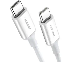 Kabel Ugreen US264 USB-C (M) - USB-C (M) 1,5 m biały / 60 W