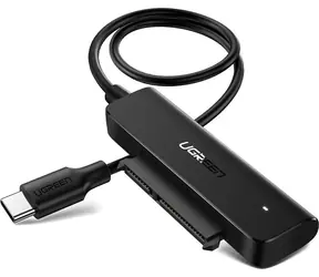 Ugreen Adapter USB-C 3.0 (M) - 2,5" SATA III 0,5 m czarny