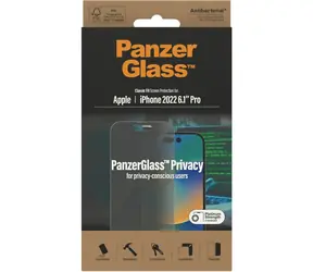 PanzerGlass Privacy AB Szkło hartowane do Apple iPhone 14 Pro w kolorze czarnym