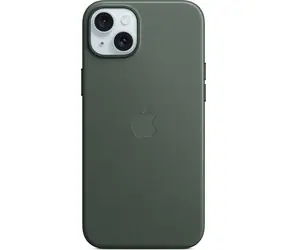 Etui na Apple wykonane z tkaniny FineWoven z zabezpieczeniem MagSafe do iPhone'a 15 PLUS w kolorze liściastym