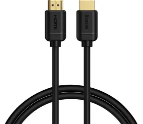 Baseus CAKGQ-A01 Kabel HDMI 2.0 (M) - HDMI 2.0 (M) 1 m czarny / 4K / 60 Hz / HDR / 18 Gb/s