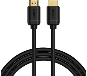 Baseus CAKGQ-B01 Kabel HDMI 2.0 (M) - HDMI 2.0 (M) 2 m czarny / 4K / 60 Hz / HDR / 18 Gb/s