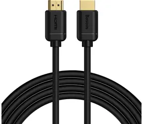 Baseus CAKGQ-C01 Kabel HDMI 2.0 (M) - HDMI 2.0 (M) 3 m czarny / 4K / 60 Hz / HDR / 18 Gb/s