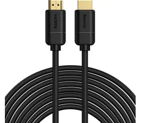 Baseus CAKGQ-E01 Kabel HDMI 2.0 (M) - HDMI 2.0 (M) 8 m czarny / 4K / 30 Hz / HDR / 18 Gb/s