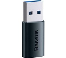 Baseus ZJJQ000103 Adapter USB-A (M) - USB-C (F) czarny