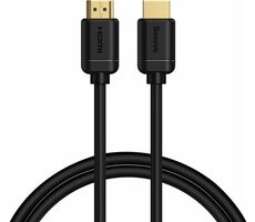 Baseus WKGQ030201 Kabel HDMI 2.0 (M) - HDMI 2.0 (M) 1,5 m czarny / 4K / 60 Hz