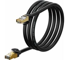 Baseus WKJS010701 Kabel sieciowy CAT7 10 m czarny / RJ-45 - RJ45 / 10Gbps