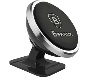 Baseus SUCX140012 Magnetyczny uchwyt samochodowy na telefon komórkowy srebrny 