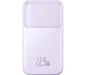 Baseus PPMD020005 Comet fioletowy / Powerbank / 10000mAh / 1x USB-A / 1x USB-C / 22,5W