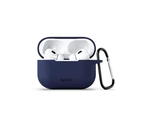Epico silikonowe etui Outdoor Cover z karabińczykiem do Apple AirPods Pro 2 w kolorze granatowym
