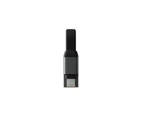 Kabel Rolling square inCharge PRO USB-A (M) - Lightning (M) czarny / magnetyczny