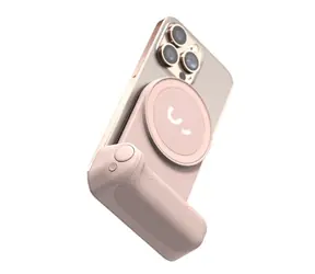 ShiftCam SnapGrip Uchwyt do smartfona z szybkozłączką, różowy / MagSafe / 3200 mAh / wyzwalacz Bluetooth
