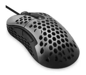 Niceboy ORYX M666 Daemon 2 Czarna / Mysz optyczna do gier / 7200 DPI / RGB / 7 przycisków