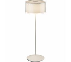 ab+ by Abert Logo biała / Lampa stołowa / LED / 2,2W / 230 lm / Li- ION / IP54