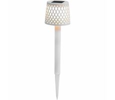 New Garden Gretita biała 4szt / Lampa solarna ogrodowa / LED / 2 lm / NiMH / IP44