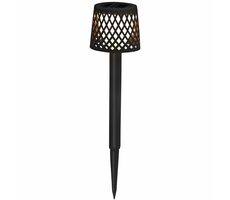 New Garden Gretita czarna 4szt / Lampa solarna ogrodowa / LED / 2 lm / NiMH / IP44