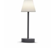 New Garden Lola Slim 30 szara / Lampa stołowa / LED / 2W / 260 lm / Li- ION / IP44