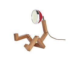 Pan Piffany Wattson Mini Lampa stołowa czerwona / Lampa stołowa / G4 / 0,5W / 50 lm / USB-A
