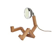 Pan Piffany Wattson Mini Lampa stołowa szara / Lampa stołowa / G4 / 0,5W / 50 lm / USB-A