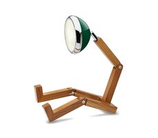 Pan Piffany Wattson Oryginalna lampa stołowa zielona / Lampa stołowa / G4 / 3W 