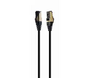 Gembird PP6-LSZHCU CAT8 SFTP 10m czarny / Kabel krosowy / RJ45