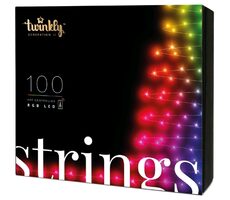 Twinkly Strings 100 szt. 8 m / Inteligentne żarówki na drzewko / RGB / Wi-Fi / Bluetooth