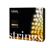 Twinkly Strings AWW 250 szt. 20 m / Inteligentne żarówki na drzewko / AWW / Wi-Fi / Bluetooth