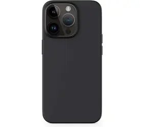 Silikonowa tylna obudowa Epico Mag+ z MagSafe do Apple iPhone 15 Pro w kolorze czarnym