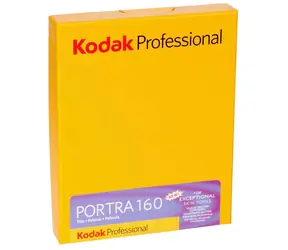 Kodak Professional Porta 160 4x5" 10 arkuszy / Film negatywowy kolorowy / ISO 160
