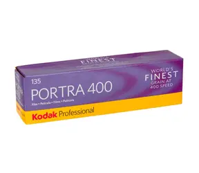 Kodak Professional Portra 400 135/36 5szt / Film negatywowy kolorowy / ISO 400 