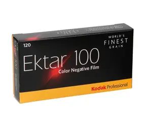 Kodak Professional Ektar 100 120 5szt / Kolorowy film negatywowy / ISO 100 