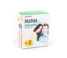 Fujifilm Instax Square Film biała ramka 2x10 szt. / Film natychmiastowy / 86 x 72 mm / błyszczący