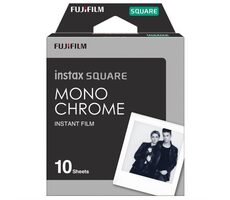 Fujifilm Instax Film kwadratowy monochromatyczny 10 szt. / Film natychmiastowy / 86 x 72 mm 