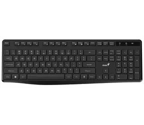 Genius KB-7200 czarny / klawiatura bezprzewodowa / 2,4 GHz / mini odbiornik / USB / CZ + układ SK