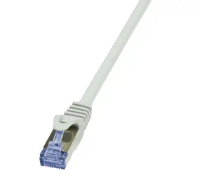 LogiLink CQ3122S PrimeLine szary / Kabel krosowy / CAT6 / S/FTP / RJ45 / 30m