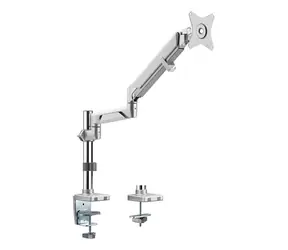 LogiLink BP0087 srebrny / Ramię monitora / VESA / 17" do 32" / do 9 kg 