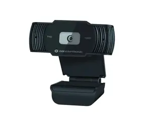 Conceptronic AMDIS04B czarna / kamera internetowa / 1080p30 / kąt widzenia 65° / USB 2.0 / 1,5m