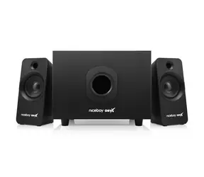 Niceboy ORYX VOX 2.1 Maxx bass / Głośniki / gniazdo 2,1 / 3,5 mm / USB / 25 W / 20-20000 Hz
