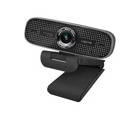 LogiLink UA0378 czarny / Kamera internetowa / mikrofon / 1920x1080@30fps / USB-A