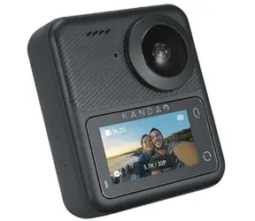 Kandao QooCam 3 / Kamera akcji / 360° / 5,7K / 62MP / IP68 / Wi-Fi / BT / microSD / 1600mAh
