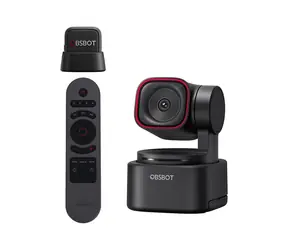 OBSBOT Tiny 3 Lite 4K Remote + MIC Combo / kamera internetowa / gimbal / 4K@30fps / FullHD@120fps / USB-C / mikrofon  