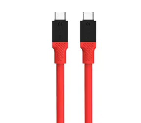 Cable Tactical Fat Man USB-C/USB-C 1m czerwony