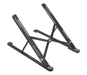 LAUT Work Station czarny / przenośny stojak na laptopa lub tablet / 12" - 17" / 8 pozycji 