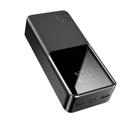 Joyroom JR-QP193 czarny / Power Bank / 30000mAh / 2xUSB / USB-C / Micro-USB / 22,5 W 