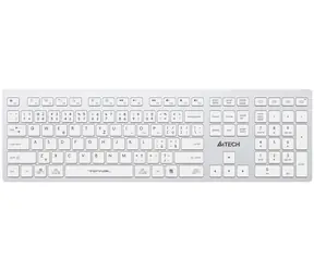A4Tech FBX50C biały / Klawiatura bezprzewodowa / CZ/ SK / Bluetooth 
