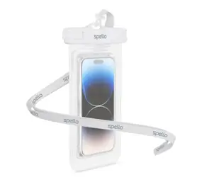 Epico Spello Wodoodporna obudowa telefonu do 6,7" biała / IPX8