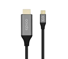 Kabel Epico USB-C(M) na HDMI(M) szary / 4K / 1,8m